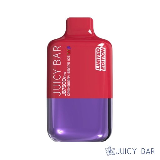 Buy Cranberry Grape Ice Juicy Bar JB7500 Pro