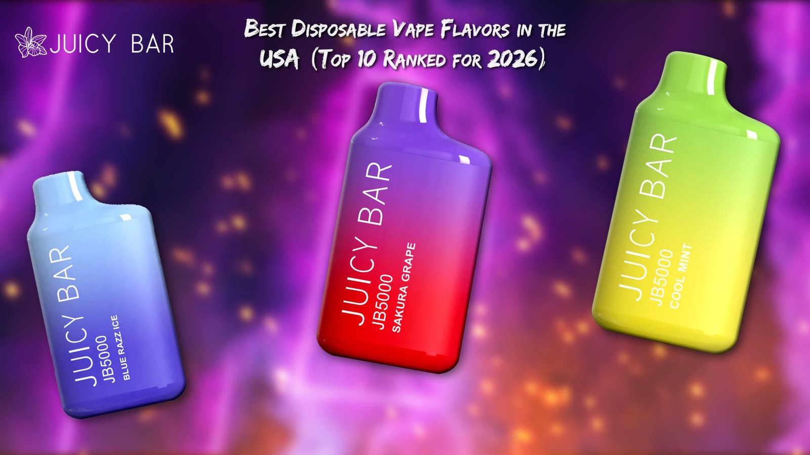 Best Disposable Vape Flavors in the USA (Top 10 Ranked for 2026)